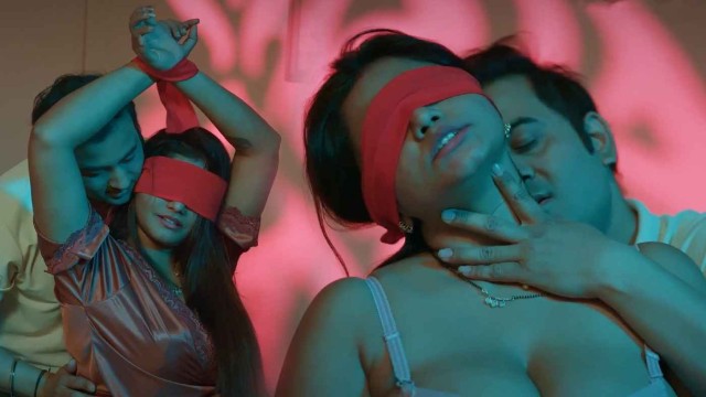 Bharti Jha Hot BDSM Sex with husband in sexy night suit