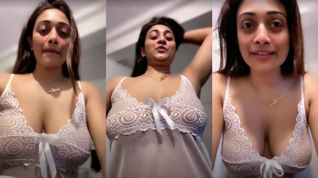 Famous Model Satarupa Pyne Big Cleavage Show In Near Transparent Top