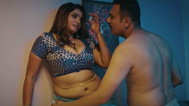 Bharti Jha Hot Sex In Blue Saree